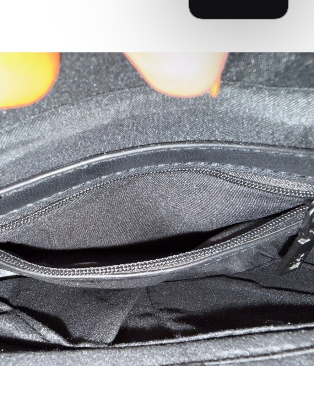 Badgley Mischka Black Leather Braided-Handle Convertible Shoulder Bag - Picture 9 of 9